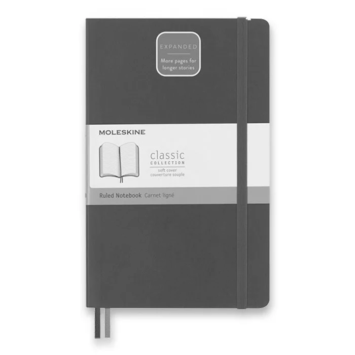 Hauptbild des Produkts Zápisník Moleskine Expanded - měkké desky modrý