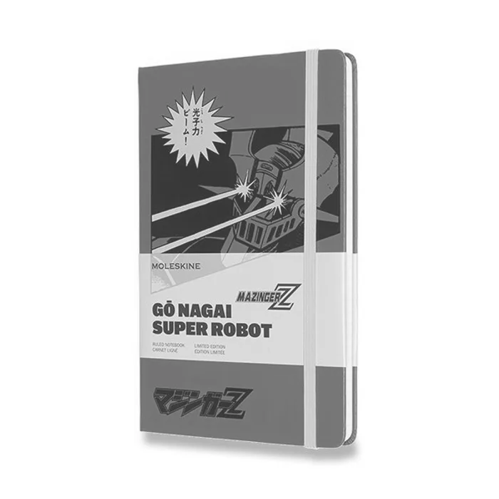 Hauptbild des Produkts Zápisník Moleskine Go Nagai - tvrdé desky L, linkovaný, modrý