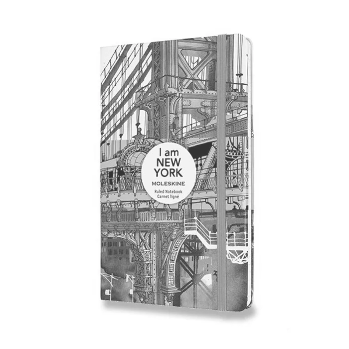 Hauptbild des Produkts Zápisník Moleskine I am New York tvrdé desky L, linkovaný