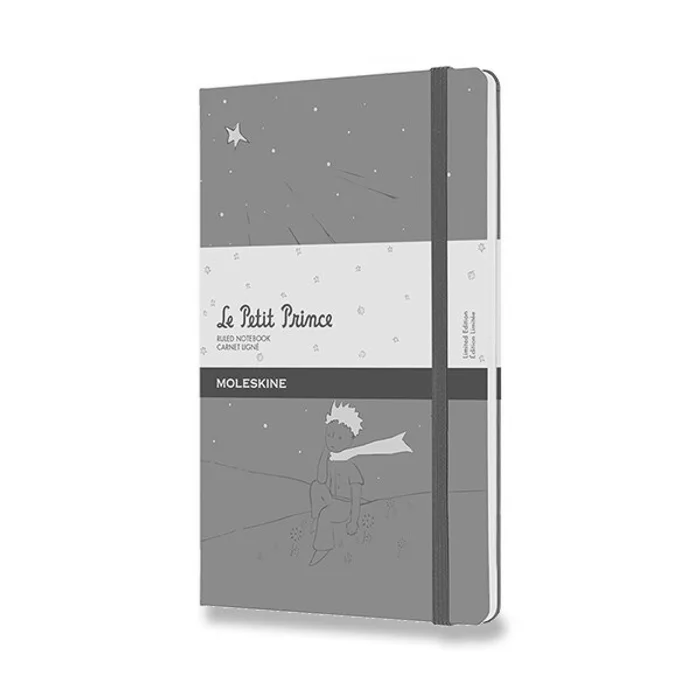 Hauptbild des Produkts Zápisník Moleskine Le Petit Prince - tvrdé desky L, linkovaný, zelený