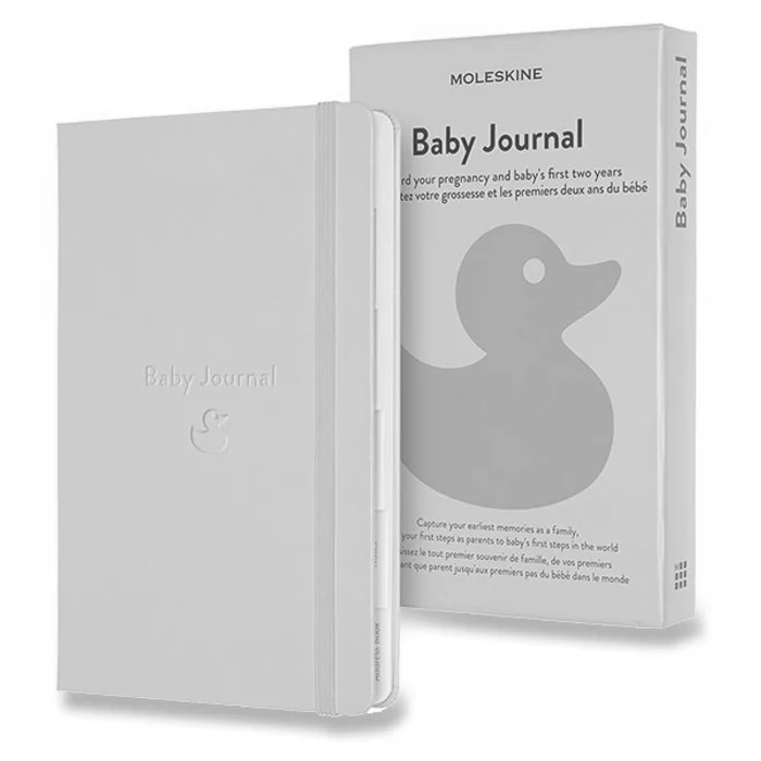 Hauptbild des Produkts Zápisník Moleskine Passion Baby Journal - tvrdé desky L, žlutý