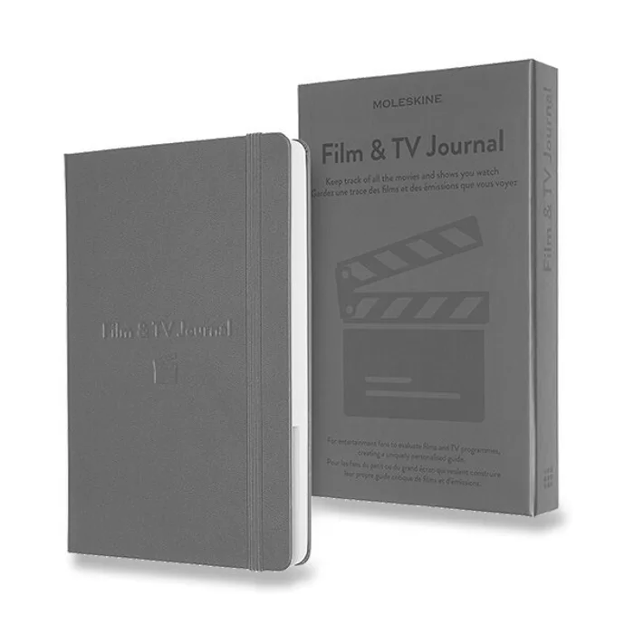 Hauptbild des Produkts Zápisník Moleskine Passion Film & TV Journal L, šedý
