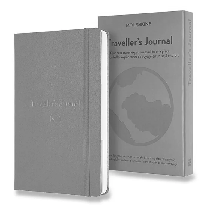 Hauptbild des Produkts Zápisník Moleskine Passion Travel Journal - tvrdé desky L, khaki