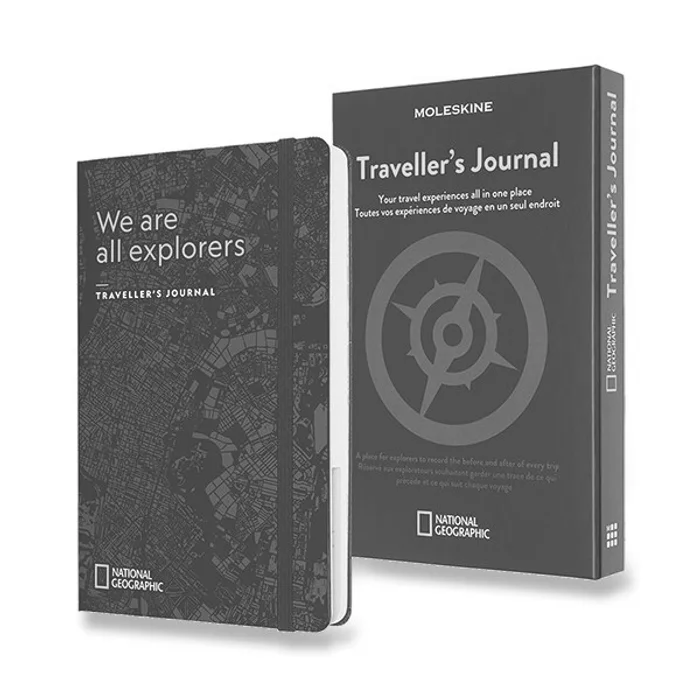Hauptbild des Produkts Zápisník Moleskine Passion Travel National Geographic L, černý