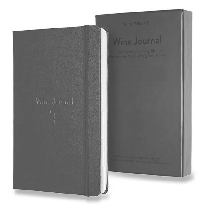 Hauptbild des Produkts Zápisník Moleskine Passion Wine Journal - tvrdé desky L, vínový