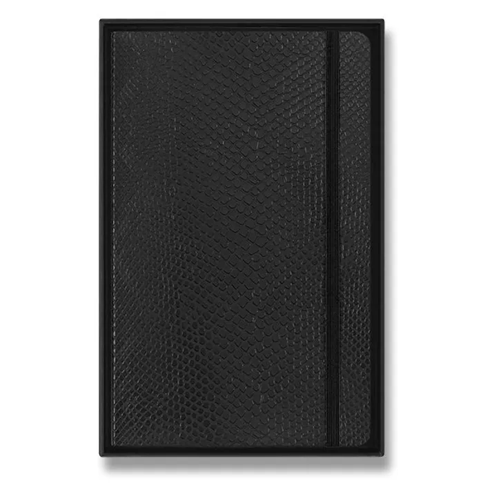 Hauptbild des Produkts Zápisník Moleskine Precious & Ethical Vegea Boa - měkké desky L, linkovaný, černý