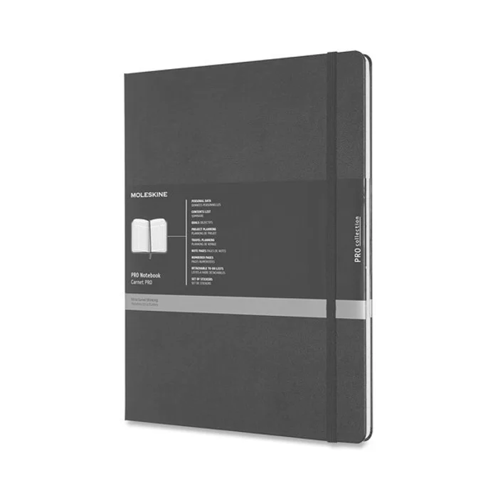 Hauptbild des Produkts Zápisník Moleskine Professional - tvrdé desky černý