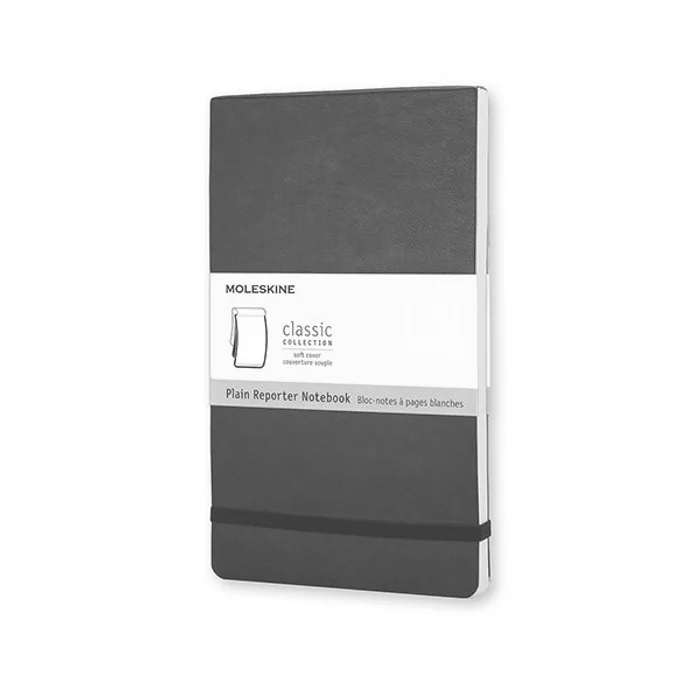 Hauptbild des Produkts Zápisník Moleskine Reporter - měkké desky S, čistý, černý