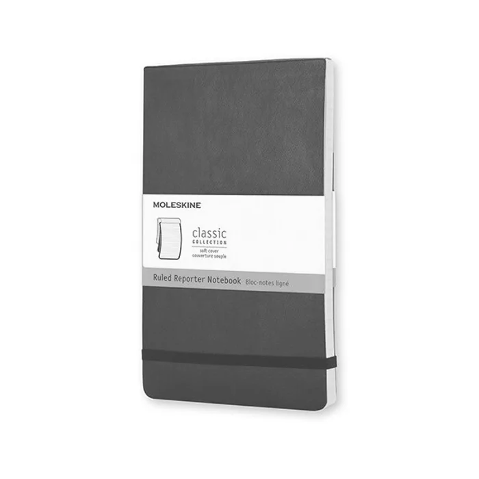 Hauptbild des Produkts Zápisník Moleskine Reporter - měkké desky S, linkovaný, černý