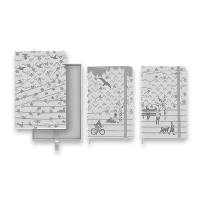 Hauptbild des Produkts Zápisník Moleskine Sakura 2022 - set 2 ks L, linkovaný + čistý