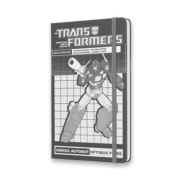 Hauptbild des Produkts Zápisník Moleskine Transformers - tvrdé desky L, linkovaný, Optimus