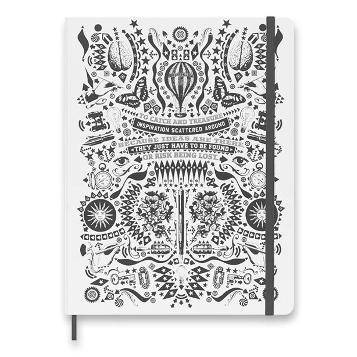 Hauptbild des Produkts Zápisník Moleskine Uni Lorenzo Petrantoni, tvrdé desky XL, linkovaný