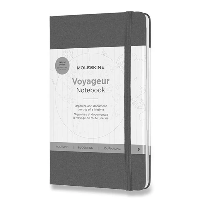 Hauptbild des Produkts Zápisník Moleskine Voyageur - tvrdé desky tmavě hnědý