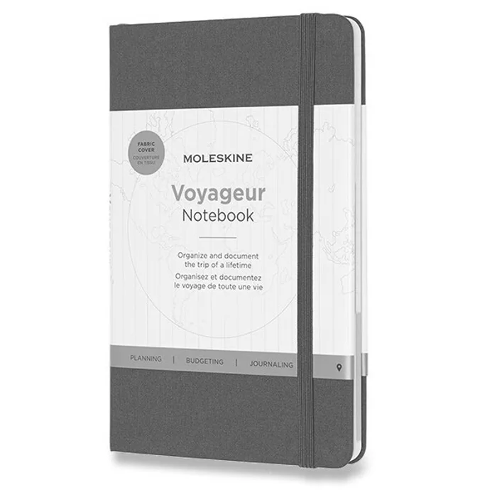 Hauptbild des Produkts Zápisník Moleskine Voyageur - tvrdé desky tmavě modrý