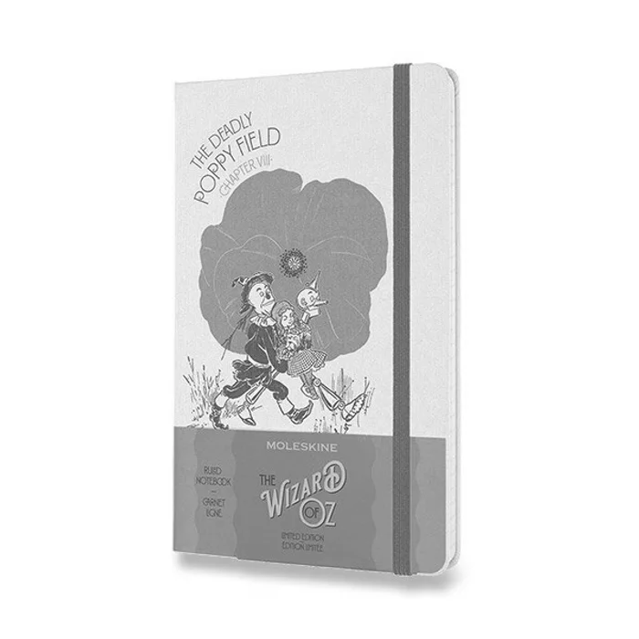 Hauptbild des Produkts Zápisník Moleskine Wizard Of Oz - tvrdé desky L, linkovaný, červený
