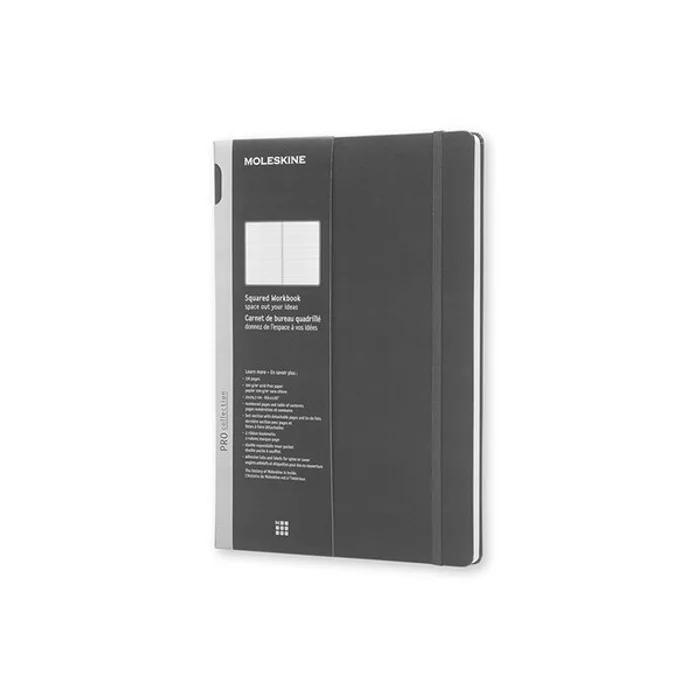 Hauptbild des Produkts Zápisník Moleskine Workbook - tvrdé desky A4, čtverečkovaný, černý