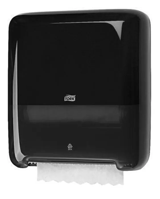 Hauptbild des Produkts Zásobník na ručníky v roli Matic-Box TORK 551008 černý H1 [1 ks]
