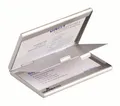 Weiteres Produktbild Durable Visitenkarten-Halter - silber für 2 x 10 Visitenkarten