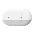 Weiteres Produktbild TORK SmartOne Twin Mini Toilettenpapier-Spender mit Mittelabrollung, weiß T9 [1 Stück]