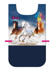 Schürze Poncho Pferd