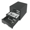 Leitz Plus Schubladenbox, Schwarz