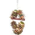 Weiteres Produktbild Hängendes Spielzeug am Sisalseil - Pappe, Holz 18 x 35 cm