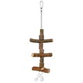 Weiteres Produktbild Hängespielzeug aus Naturholz für Sittiche 40 cm
