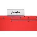 Leitz ALPHA® Einhängeplatten mit Schnellverschluss, Rot [25 Stück]