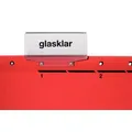 Leitz ALPHA® Einhängeplatten mit Schnellverschluss, Rot [25 Stück]