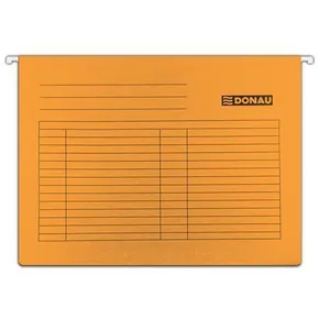 Hängeplatten, orange, Pappe, A4, DONAU [25 Stück]
