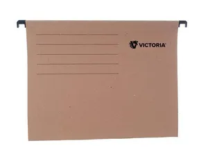 Hängeregistratur, A4, beige, VICTORIA [25 Stück]