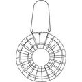 Weiteres Produktbild Aufhängering für 8 Talgkugeln 24 x 8 cm, Metall