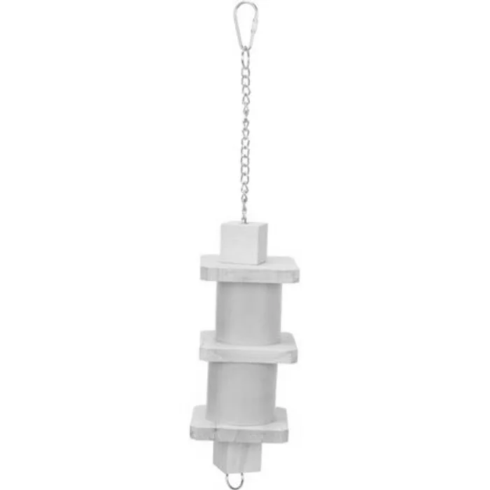 Hauptbild des Produkts Závěsný systém na pamlsky pro papoušky, bambus/dřevo, 35cm