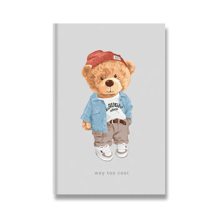 Hauptbild des Produkts Záznamní kniha Shkolyaryk Teddy Bear A6, čtverečkovaná, 80 listů
