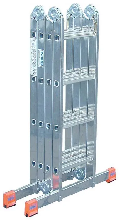Hauptbild des Produkts Žebřík, kloubový, hliníkový, 4x3 příčky, KRAUSE "MultiMatic"