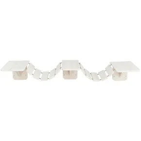 Leiter - Steg an der Wand, 150 x 30 cm, weiß