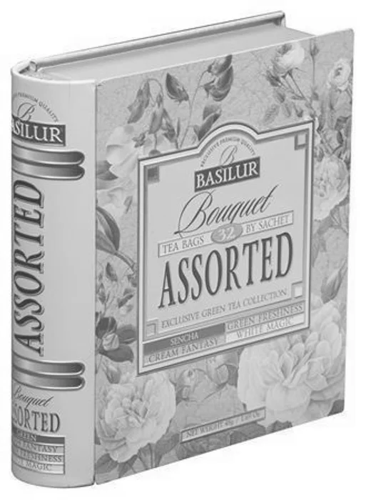 Hauptbild des Produkts Zelený čaj, "BASILUR Bouquet Assorted" 32 sáčků