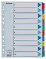 Verstärkter Karton registriert Esselte Mylar, A4, Farbmix
