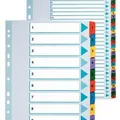 Weiteres Produktbild Verstärkter Karton registriert Esselte Mylar, A4, Farbmix