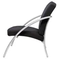 Weiteres Produktbild Stuhl "Nova1", schwarz, Metall und Textil, niedrig, ALBA