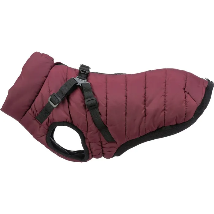 Hauptbild des Produkts Zimní bunda PIROU s postrojem, sangriaXS: 30cm, hruď: 42-46cm, krk: až 34cm