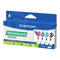 Marker 8569 abwischbar auf Whiteboard 1-4,5 mm, Set mit 4 Farben