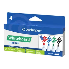 Marker 8569 abwischbar auf Whiteboard 1-4,5 mm, Set mit 4 Farben