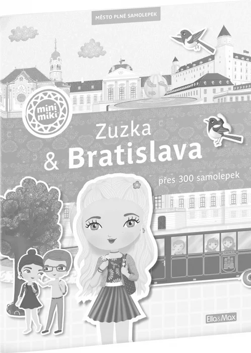 Hauptbild des Produkts ZUZKA & BRATISLAVA – Město plné samolepek