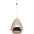 Bell - Outdoor-Futterstation zum Aufhängen, 17,9 x 17,7 x 20 cm, braun