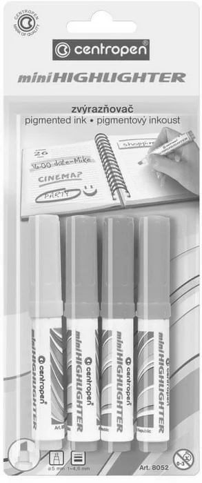 Hauptbild des Produkts Zvýrazňovač 8052 MINI centropen sada 4 barvy