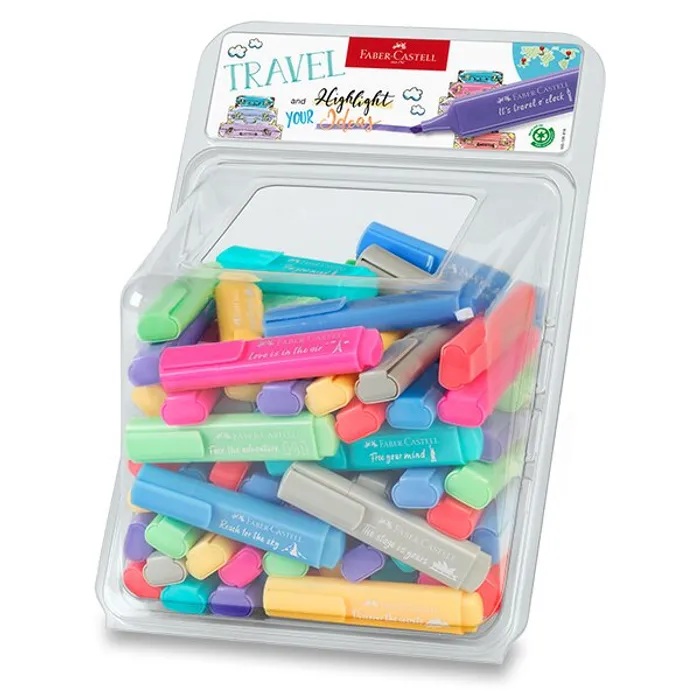 Hauptbild des Produkts Zvýrazňovač Faber-Castell Textliner 1546 dóza, 100 ks