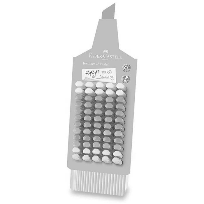 Hauptbild des Produkts Zvýrazňovač Faber-Castell Textliner 1546 stojánek, 60 ks
