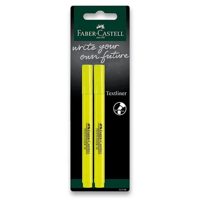 Hauptbild des Produkts Zvýrazňovač Faber-Castell Textliner 38 2 kusy