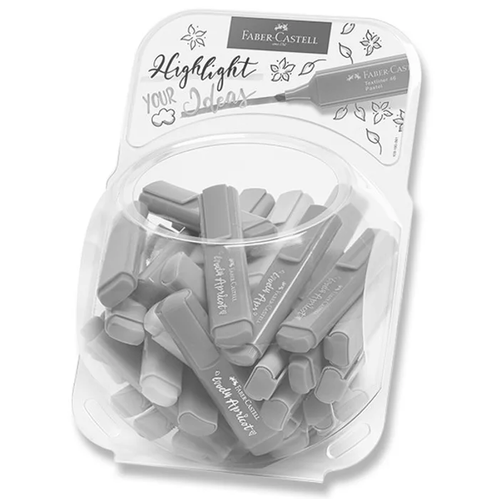 Hauptbild des Produkts Zvýrazňovač Faber-Castell Textliner 46 dóza, 80 kusů